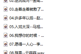 DTS 网络伤感情歌 下定决心忘记你 3CD